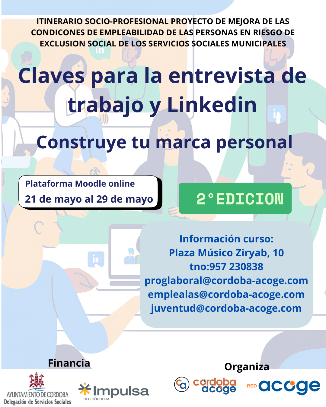 Course Image CLAVES PARA LA ENTREVISTA DE TRABAJO Y LINKEDIN 2ºEDICION