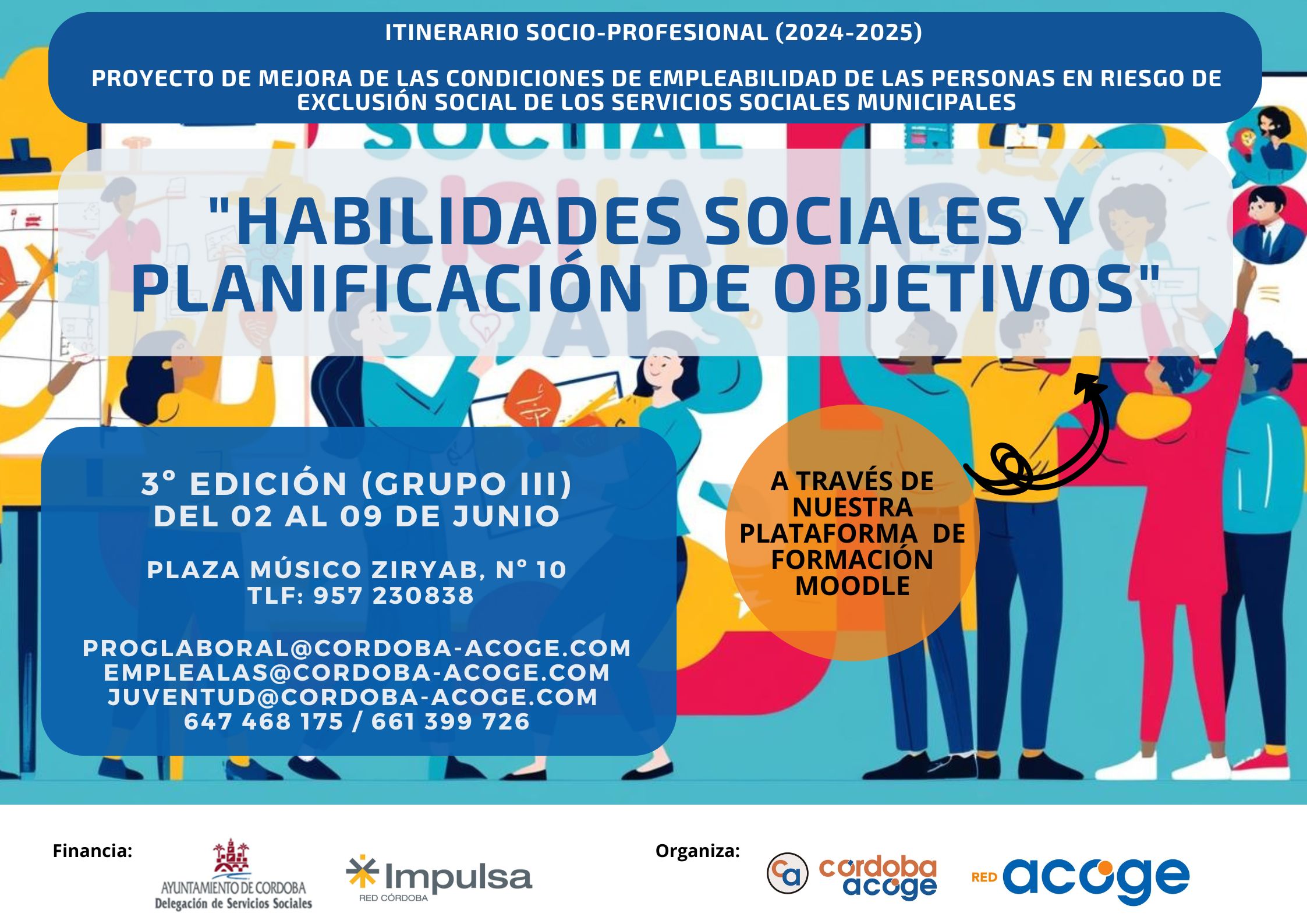Course Image Grupo III. HABILIDADES SOCIALES Y PLANIFICACIÓN DE OBJETIVOS