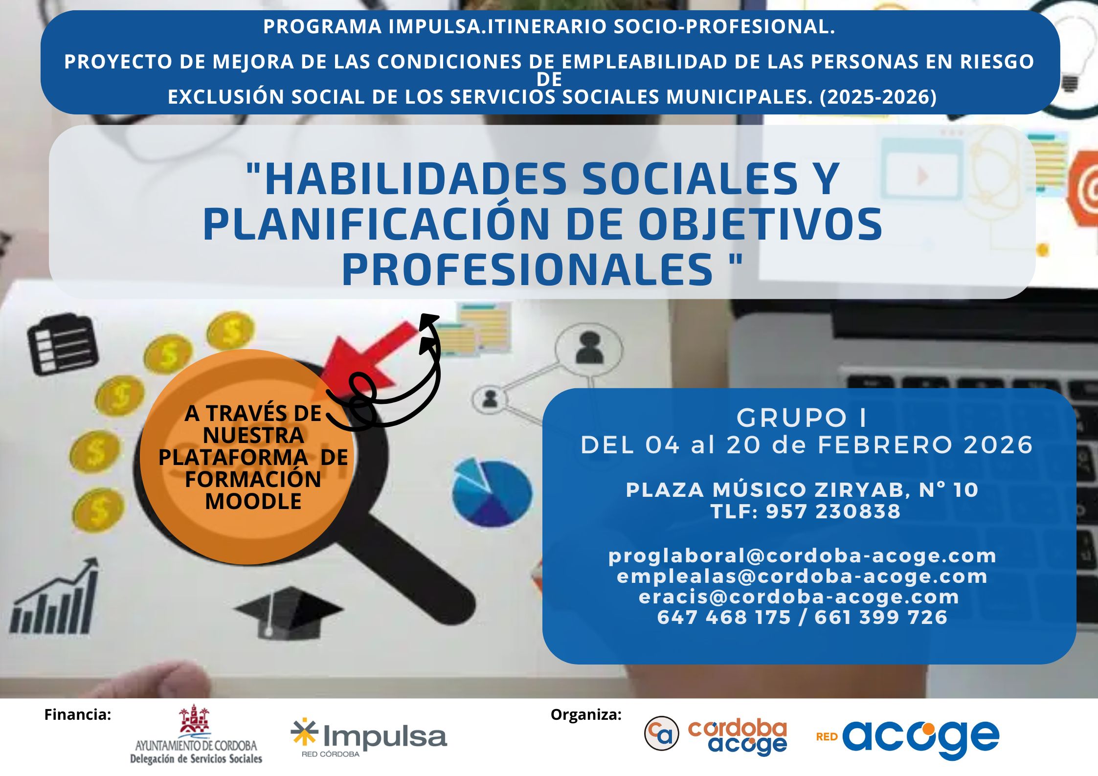 Course Image GRUPO I. Habilidades Sociales y Planificación de Objetivos Profesionales. 