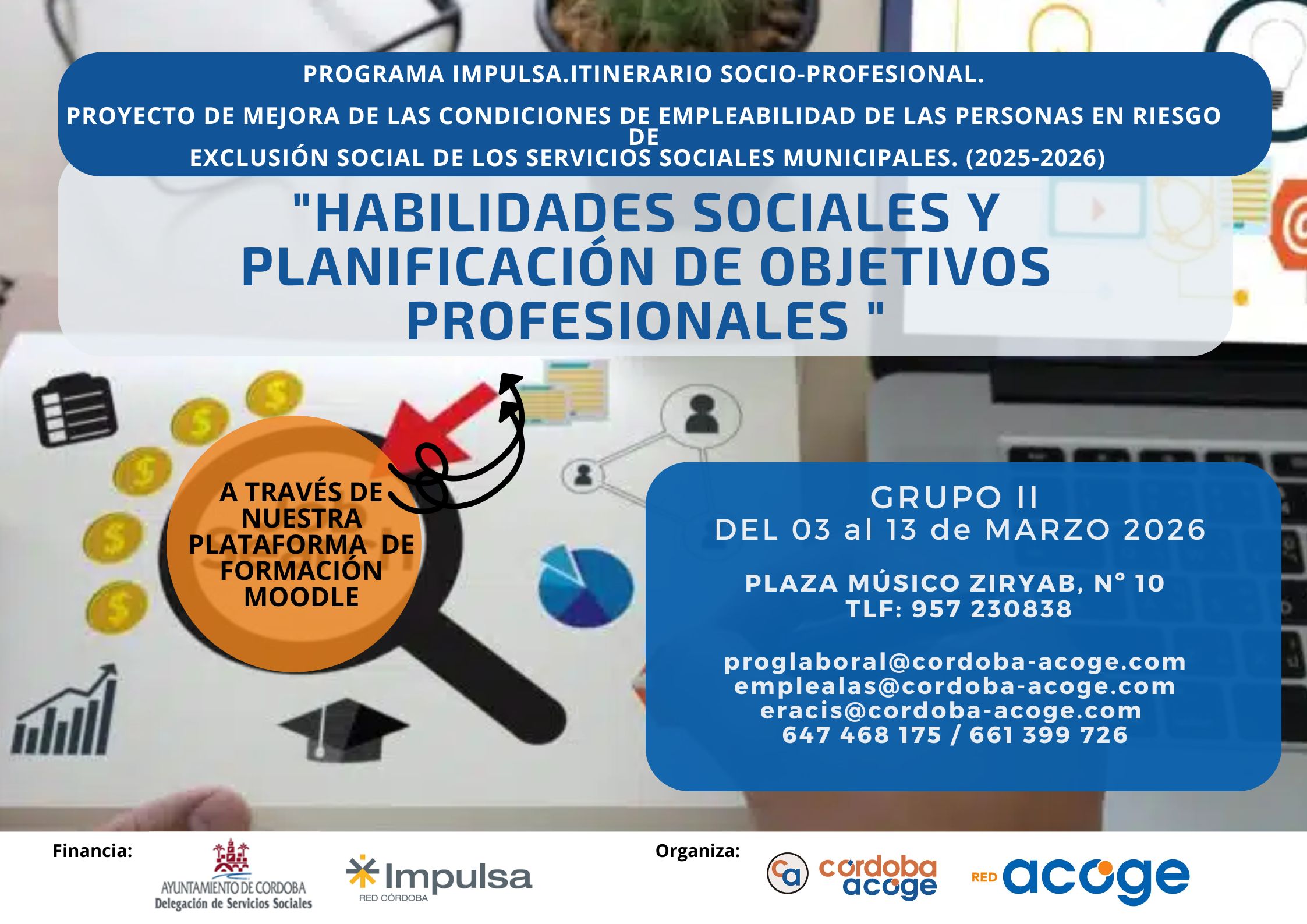 Course Image GRUPO II. Habilidades Sociales y Planificación de Objetivos Profesionales.